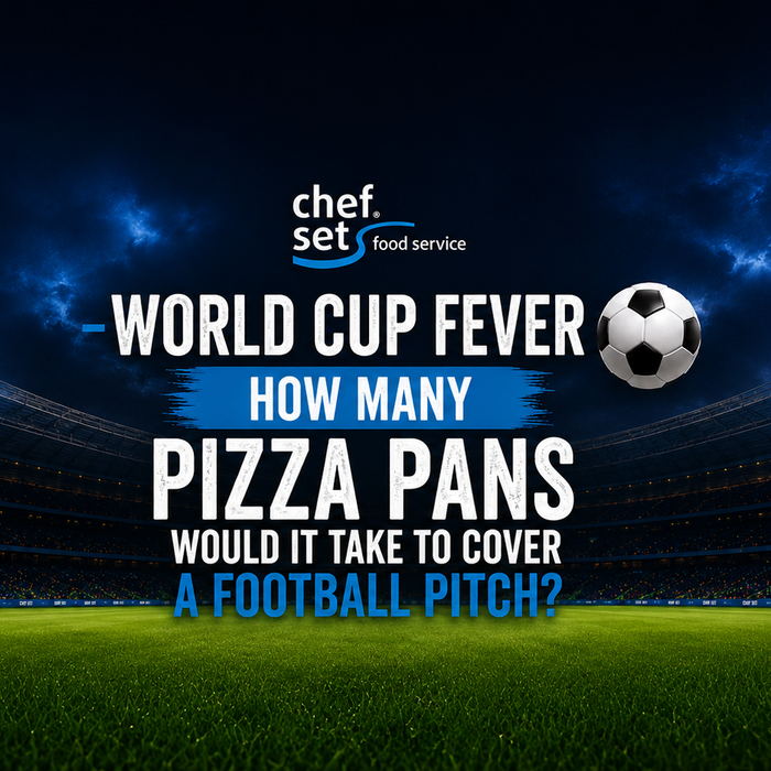 Goal-den Crust: Nearly 90,000 Pizza Pans Needed to cover a FIFA Football Pitch