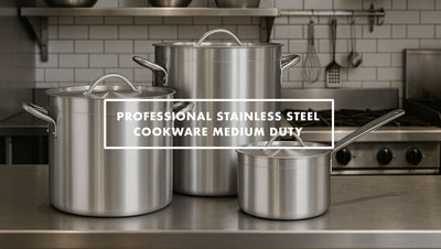 Medium Duty Stainless Steel Cookware