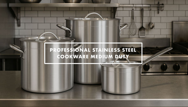 Medium Duty Stainless Steel Cookware