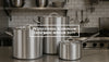 Professional aluminium cookware medium duty