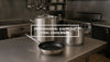 Professional stainless steel cookware