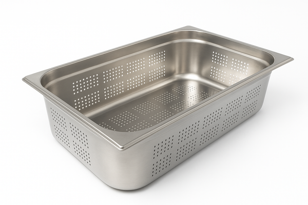 1/1 Full Size Perforated Stainless Steel Gastronorm Container