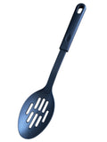 12" Black Nylon Slotted Spoon (7721)