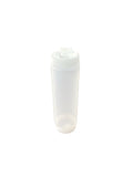 24oz Clear Sauce Bottle - Silicone Anti Drip Tip (7824)
