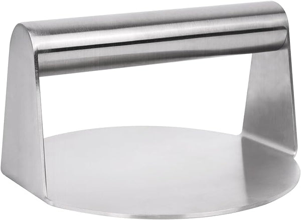 Burger Press - Round - Stainless Steel (8406)