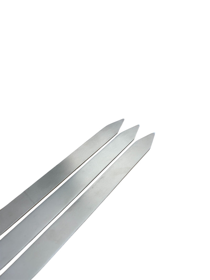 Flat Skewer 600x15x2.5mm Pk 12 (7417)