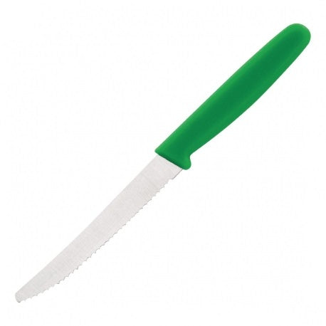 Colour Coded  4'' Serrated Paring Knife