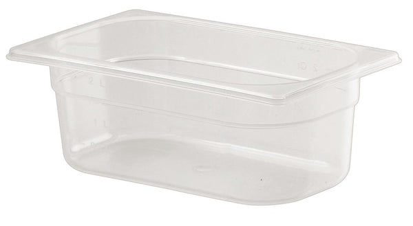1/4 One Fourth Size Polypropylene Gastronorm Container