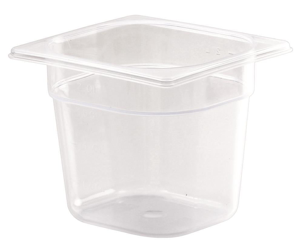Controsoffitto Food Serving Display Container Da 6 Vaschette - Espositore Per Buffet E Ristorazione