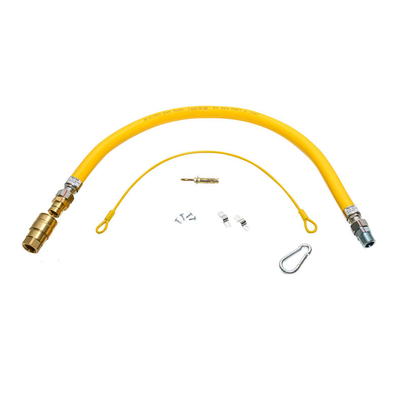 1m Braided Gas Hose (1/2'') (5624)