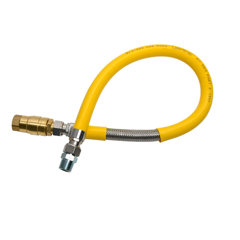 1m Braided Gas Hose (1/2'') (5624)