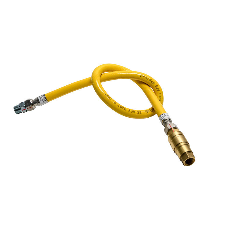 1m Braided Gas Hose (1/2'') (5624)
