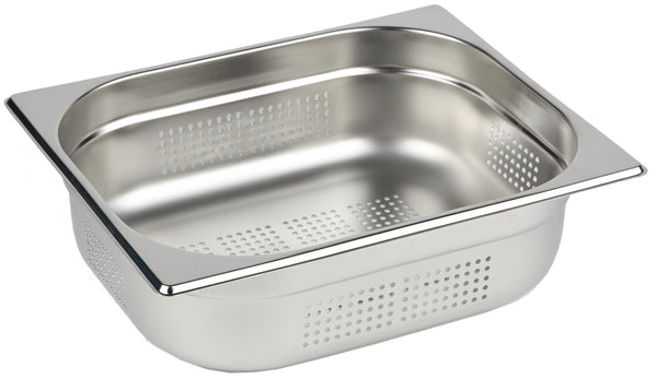 1/2 Half Size Perforated Stainless Steel Gastronorm Container