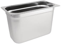 1/3 One Third Size Stainless Steel Gastronorm Container