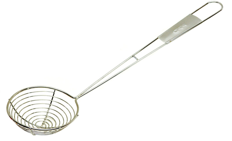 9cm Dia Vegetable Ladle Stainless Steel (7290)