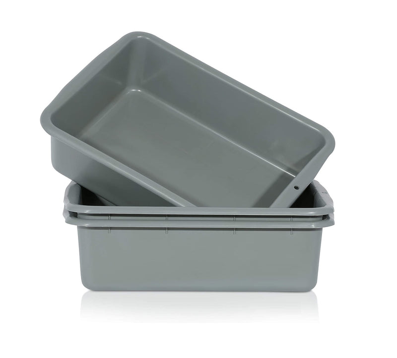 Grey Heavy Duty Tote Box for Cleaning Trolley (7696)