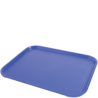 Blue P/P Fast Food Tray (7732)