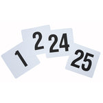 Plastic Table Numbers (1-25) (7967)