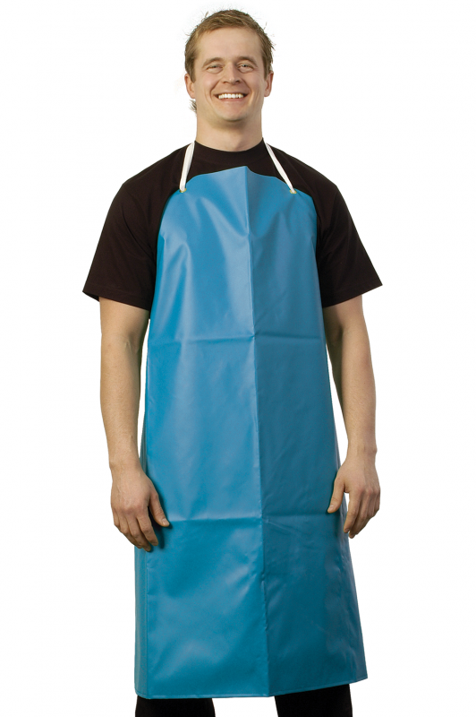 Blue Wash Up Apron — Chef Set