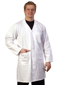 Unisex Hygiene Coat WHITE