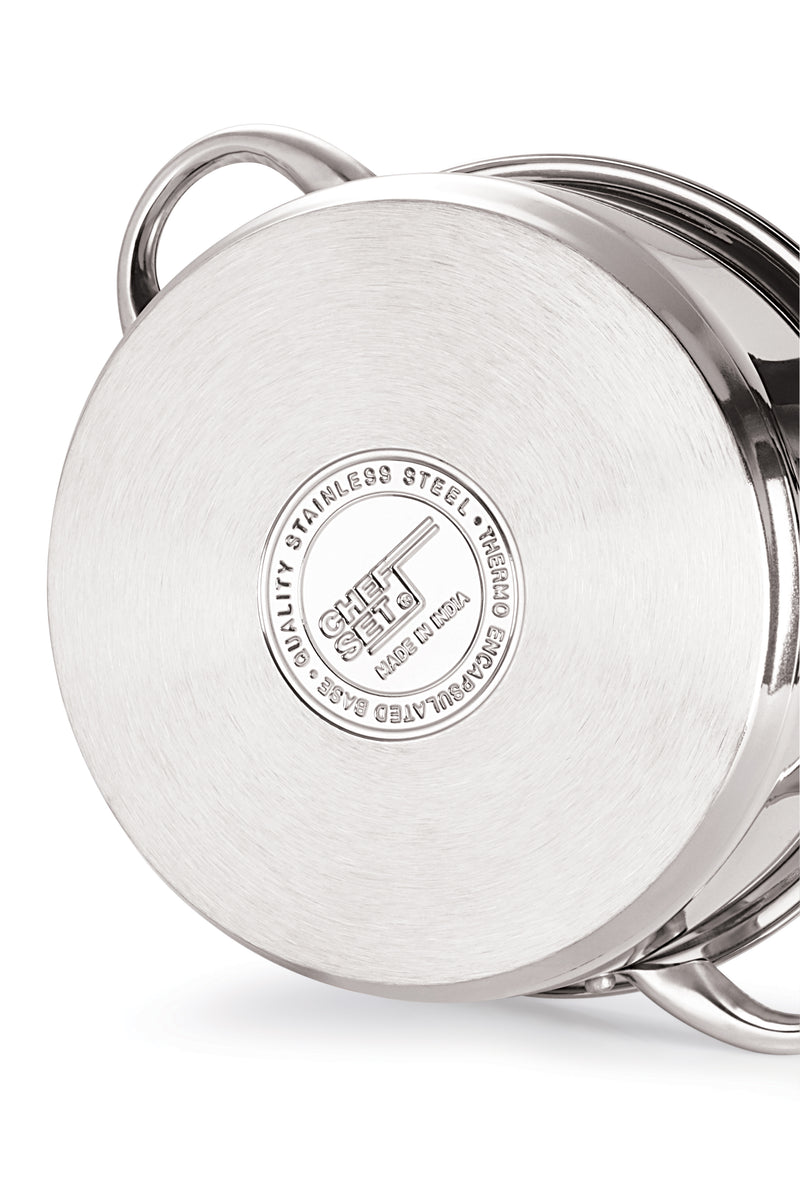 16cm Stainless Steel Casserole & S/S Lid (5316)