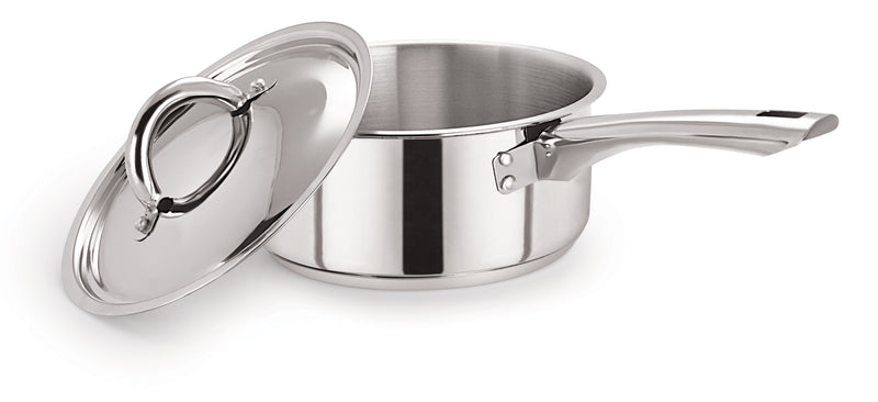 20cm Stainless Steel Sauce Pan & S/S Lid (5304)