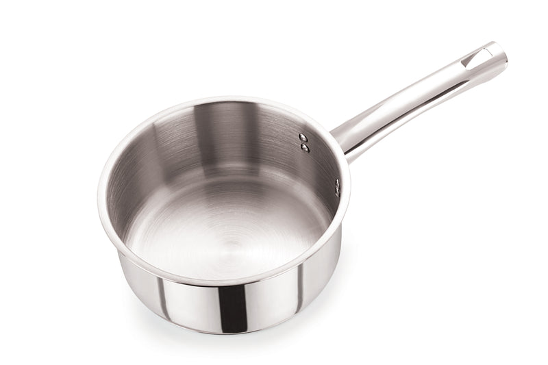18cm Stainless Steel Sauce Pan & S/S Lid (5303)