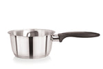 16cm Stainless Steel Milk Pan Tapered Double Lipped (5260)