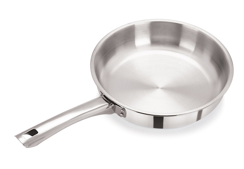 20cm Stainless Steel Frypan No Lid (5341)