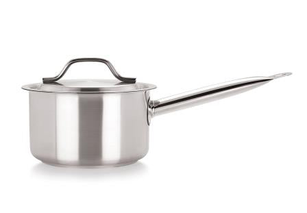 18cm Stainless Steel Saucepan & Lid (5020)