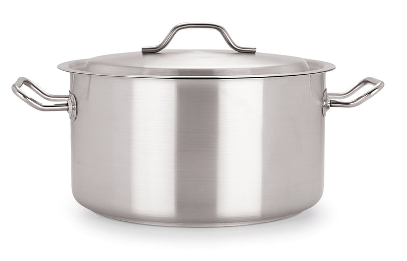 30cm Stainless Steel Stew Pan & Lid (5007)