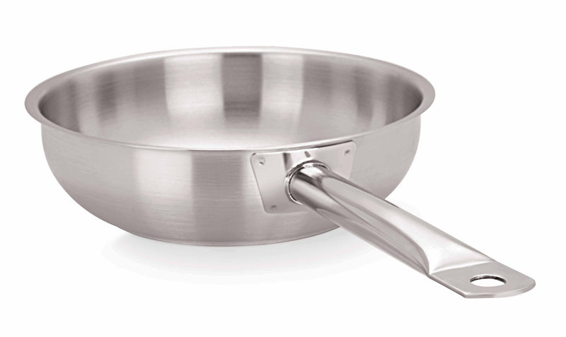 24cm Stainless Steel Sauteuse Pan (4892)