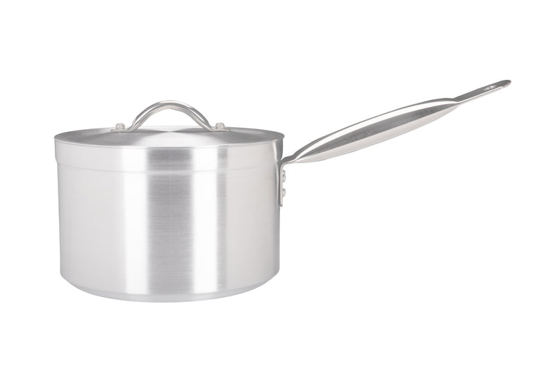 20cm Aluminium Medium Duty Saucepan Metal Handle (2020)