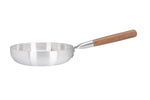 24cm Aluminium Medium Duty Frypan Wood Handle (1186)