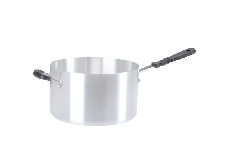 24cm Aluminium Heavy Duty Saucepan Silicone Handle (2924)