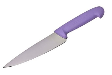 Colour Coded  8.5'' Cooks Knife PURPLE